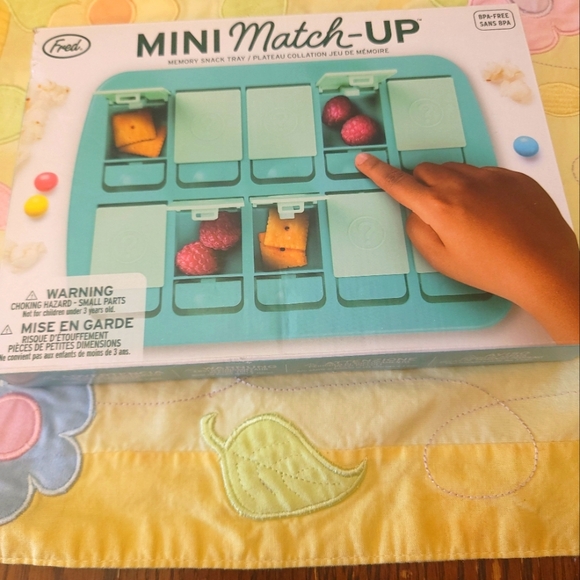 genuine fred Other - Mini Match-up By Genuine Fred Memory Snack Tray Ages 3+ New